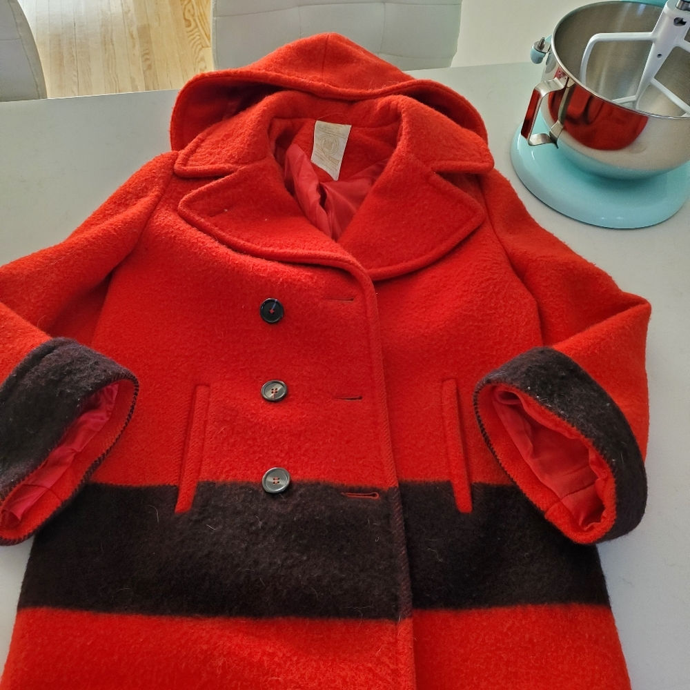 Wool Hudson Bay coat